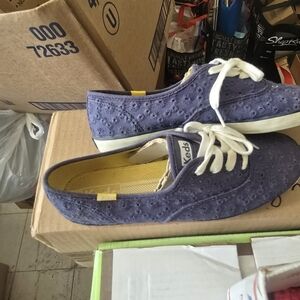 Keds Women's Purple Lace Sneakers